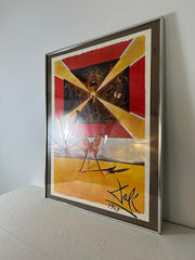 Salvador Dali Poster Art, Butterfly, Framed, sku: 032836