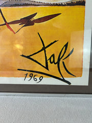 Salvador Dali Poster Art, Butterfly, Framed, sku: 032836