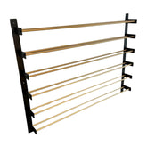 Evolution Wine Rack, Metal, Gold, Black, sku: 032873