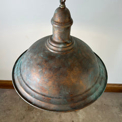 Pendant Light, Faux Copper