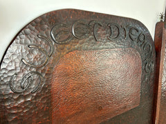 "Sweet Dreams" Queen Bed Frame with Horseshoes, Western Style