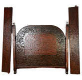 "Sweet Dreams" Queen Bed Frame with Horseshoes, Western Style