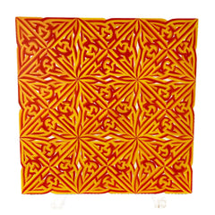 Sunny Gibbons Original Art, "Shield" Oil On Canvas, Abstract, New Work, sku: 032737