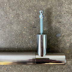 Large Silver Toned Handles, Metal