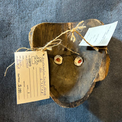 Guatemalan Wood Tribal Mask, Vintage