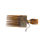 Vintage Chokwe/Tshokwe or Levena wooden decor comb