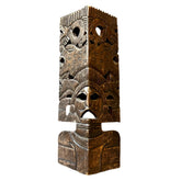 Carved Wood Mask, Possibly Mayan