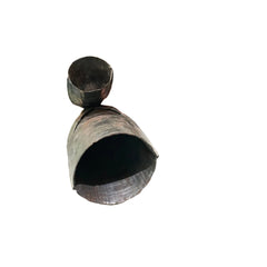 Vintage West African Traditional Double Bell, Rustic