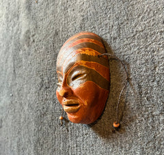 Costa Rican Sim Mask, Clay, Sku: 032702