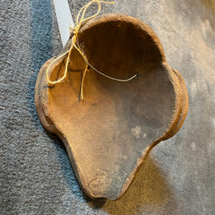 Ceramic Tribal Mask, Two Faces