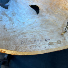 "Arte Baruca" Costa Rican Bat Mask, Hand Carved, Painted, Wood, Signed