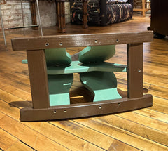 Handcrafted Wooden Kid's Dino Rocker by Don Archer, New, sku: 032826