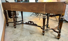 Excel Mfg. Co. Antique Sideboard Buffet, Three Drawers, Elaborate Detail, Sku: 032843