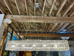 Schonbek Crystal Chandelier, Rectangle Shape, Sku: 032895