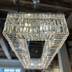Schonbek Crystal Chandelier, Rectangle Shape, Sku: 032895