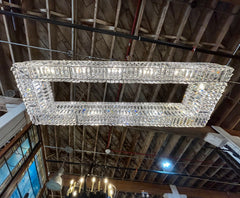 Schonbek Crystal Chandelier, Rectangle Shape, Sku: 032895