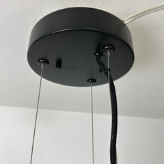 Visual Comfort Pendant, Hourglass Shape with Metal Ribs, Metal, sku: 032868