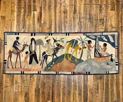 Egyptian Khayamiya Textile Art, Hand Crafted,sku: 032903