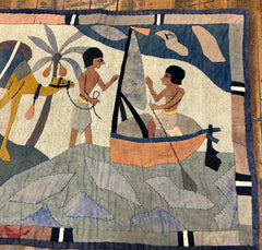 Egyptian Khayamiya Textile Art, Hand Crafted,sku: 032903