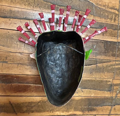 Bill Hickman Art Mask, Painted Metal, sku: 30239