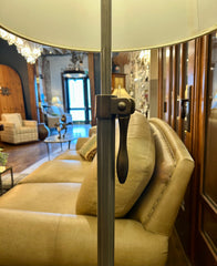 BZ / Visual Comfort Gun Metal Finish Floor Lamp, sku: 032875