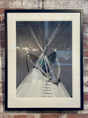 Photo Art, Image of Teepee, Framed by Rob Gilmer, sku: 032842