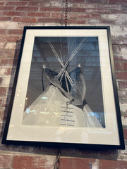 Photo Art, Image of Teepee, Framed by Rob Gilmer, sku: 032842
