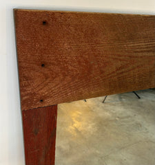 Wall Mirror Barn Wood, Rectangle, Rustic, sku: 032803