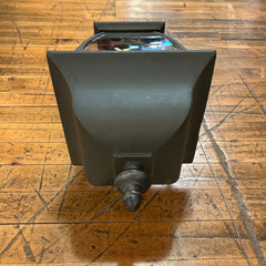 Exterior Wall Light, Three Candlelight, Iron Finished Metal, Beveled Glass, Traditional, sku: 032914