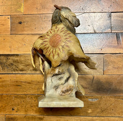 Mill Creek Studios, American Indian, Yellow Wolf, numbered cast resin 1696 / 2500, sku: 032901