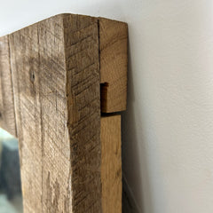 Large Mirror, Barn Wood Frame, Rustic, sku: 032920