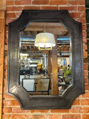 Elongated Octagonal Metal Wrapped Mirror, sku: 032921