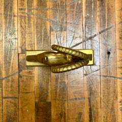 Hollywood Regency Solid Brass Ibex Object, sku: 032924