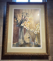Wall Art, Still Life Flowers, Framed Print, sku: 032944