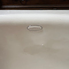 Kohler Kitchen Sink, Cast Iron, Cream White, Two Hole, sku: 032945