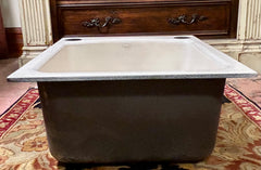 Kohler Kitchen Sink, Cast Iron, Cream White, Two Hole, sku: 032945