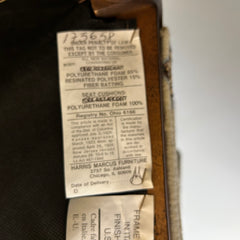 Pair of Accent Chairs, Louis XVI, "Chair" Motif on Upholstery, Sku: 032961