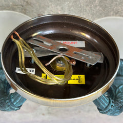 Corbett Lighting Wall Sconces, Two-Arm, Frosted Glass Shades, Pair, Sku: 032975