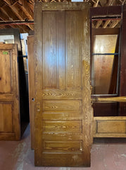 Solid Wood Oak Door, Five Panel, Sku: 032997