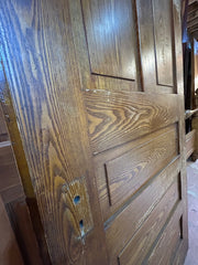 Solid Wood Oak Door, Five Panel, Sku: 032997