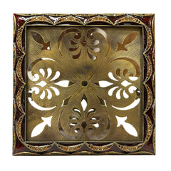 Jay Strongwater Frame, Petite, Enamel, Austrian Crystals, Metal, Brown, Moss, Amber, Sku: 033158