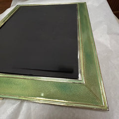 Jay Strongwater Picture Frame, Green Enamel, Brass, Sku: 033164
