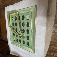 Jay Strongwater Picture Frame, Green Enamel, Brass, Sku: 033164