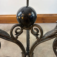 La Barge Table, Bronze, Round, Tripod Base, Sku: 033180