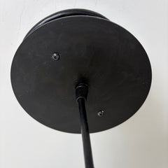 Pendant Light, Clear Glass, Black Hardware, Sku: 033183