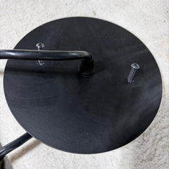 Pendant Light, Clear Glass, Black Hardware, Sku: 033183