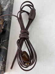 Vintage Table Lamp, Two Arm, Floral Accents, Sku: 033207