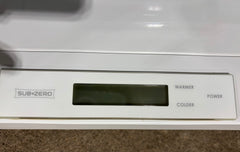 Sub Zero Below Counter Fridge, Wood Face, Blond, Sku: 033188