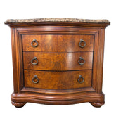 Thomasville Marble Top Chest of Drawers on Bun Feet, Sku: 033265