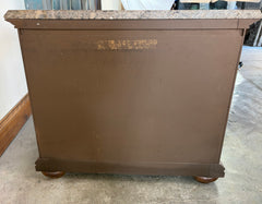 Thomasville Marble Top Chest of Drawers on Bun Feet, Sku: 033265